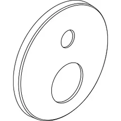 Ideal Standard Rosette, rund/plan, B/S Easy-Box, A962392AA Chrom