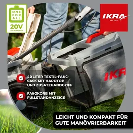IKRA ICM 2/2037 inkl. 2 x 2,0 Ah