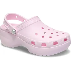 Clog »Classic Platform Pearl Clog«, Plateaschuh, Sandale mit Zierperlen, Gr. 41, rosa, , 25662439-41