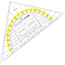Geodreieck mit Griff,16cm