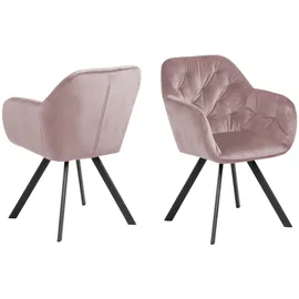 Actona Esszimmerstuhl Lola Dusty Rose
