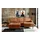 Konsimo Hocker Invia Leder 93 x 48 cm Rot