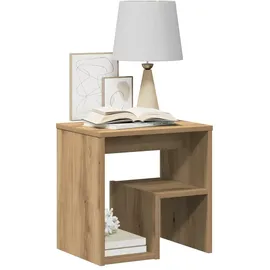 vidaXL Nachtschrank Artisan-Eiche 40 x 30 x 40 cm Braun