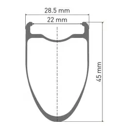 DT Swiss ERC 1400 DICUT 45 mm