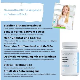 BAFOXX Nutrition Diaflorin Blutzucker Komplex Kapseln 60 St.