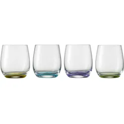 Eisch JESSICA 4er Set Gläser mit buntem Boden