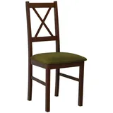 MIRJAN24 Stuhl Nilo X (1 Stück), aus Buchenholz, 43x49x94 cm grün