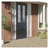 vidaXL Fensterfolie Matt Blumenmuster 90x500 cm PVC
