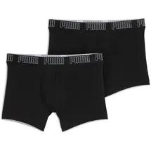 Puma Everyday Trunks schwarz/weiß M 2er Pack