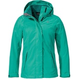 Schöffel Damen 3in1 Jacket Partinello L, wind- und wasserdichte Winterjacke mit separat verwendbarer Fleece Jacke, bequeme Regenjacke mit verstellbarer Kapuze