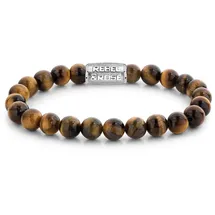 Rebel & Rose Tiger Lily Armband Edelstahl silberfarben RR-80042-S 19 cm