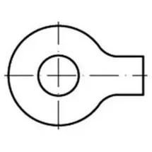 F. REYHER Nchfg. GmbH & Co. KG Unterlegscheibe DIN 93 Lappen 50 mm 25 Stück
