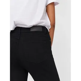 Noisy May Damen Nmsallie Hw Flare Vi023bl Noos Jeans, Schwarz, 26W / 32L EU - 26W / 32L