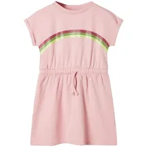 vidaXL Kinderkleid mit Kordelzug Hellrosa 116