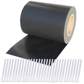 Plantiflex Windschutz Rolle 35 m grau PVC