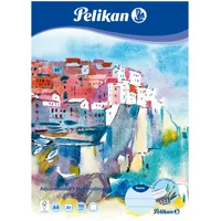 Pelikan Zeichenblock 150g/m2 Aquarellblock DIN A4, 20 Blatt