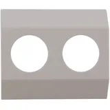 Heitronic Steckdosenleiste 1 m Weiß/Silber 1 St.