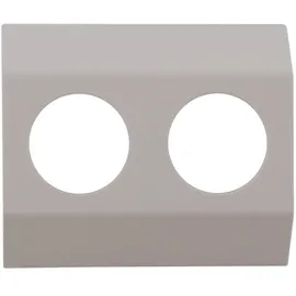 Heitronic Steckdosenleiste 1 m Weiß/Silber 1 St.