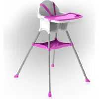 Doloni Toys, Stühle, DOLONI Esszimmerstuhl weiß-violett