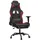 vidaXL Gaming-Stuhl Kunstleder Schwarz