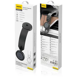 DUDAO F21 Pro 15W MagSafe Induktives KFZ-Ladegerät Schwarz