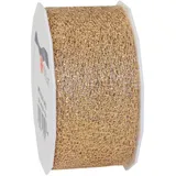 Präsent Geschenkband Metallic Lace glänzend gold 40,0 mm x 20,0 m