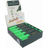 Faber-Castell 48-63 Text Liner - grün (10 Stück)