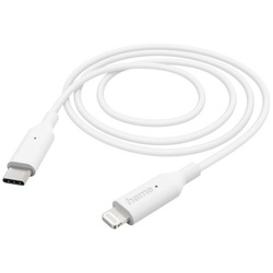 Hama Hama 00201598 USB Kabel 1 m USB 2.0 USB C Lightning Weiß Lightningkabel