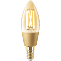 WIZ Filament Amber LED Kerze 4.9W E14 C35