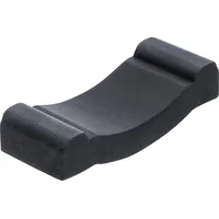 BGS Unterstellbock Gummi 100 x 25 mm schwarz
