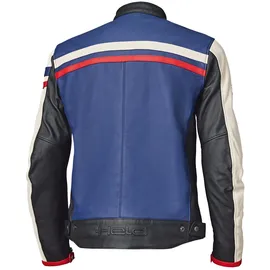 Held Midway Lederjacke Schwarz/Blau/Rot 54