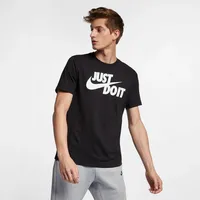 Nike Sportswear JUST DO IT T-Shirt Herren 011 black/white XL