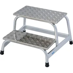 Krause 805027, Aluminium, Aluminium, 2 Schritte, TUV, EN14183, 400 mm, 4,8 kg