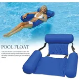Aufblasbares Wasserbett, 4-in-1-Wasserhängematte, aufblasbare Schwimmbad-Hängematte für Erwachsene und Kinder, aufblasbare Schwimmbad-Hängematte