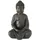 Boltze Dekofigur Buddha H.20 cm Kunstharz braun