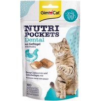 GimCat Nutri Pockets Dental mit Geflügel Katzensnacks