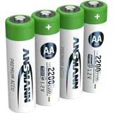 Ansmann NiMH Akku AA Typ 2200 (min. 2100 mAh) maxE 4er Papierblister