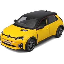 BBURAGO 21113 - Renault 5 E-Tech gelb 1:24