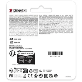 Kingston Canvas React Plus V60 128GB SDXC Speicherkarte 4K-UHS-II