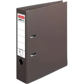 Herlitz Ordner maX.file protect A4 8cm braun 10 St.