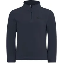 Jack Wolfskin TAUNUS HALFZIP K Kinder Gr.92 - Fleecepullover - blau