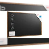ALLboards Magnetische Kreidetafel 200x120 cm, Holzrahmen