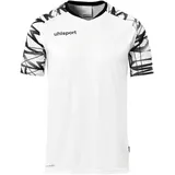 Uhlsport Goal 25 kurzarm Trikot Kinder weiß/schwarz 116