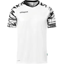 Uhlsport Goal 25 kurzarm Trikot Kinder weiß/schwarz 116