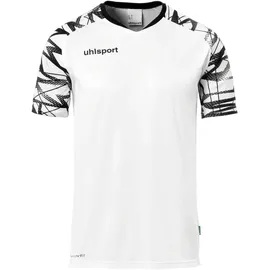 Uhlsport Goal 25 kurzarm Trikot Kinder weiß/schwarz 116