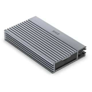 ZIKE 40Gbps M.2 NVMe SSD Gehäuse USB4.0 bis zu 3811MB/s Aluminiumgehäuse Z666, kompatibel mit Thunderbolt4 M.2 M-Key 2280, USB4 USB3.2 Gen2/Gen1 PCI-E Gen 4x4 werkzeuglose Installation