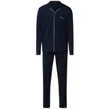 Hanro Pyjama Night & Day Blau L