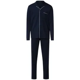 Hanro Pyjama Night & Day Blau L
