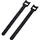 BASETECH STD-150 Klettkabelbinder zum Bündeln Haft- und Flauschteil (L x B) 150 mm x 13 mm Schwarz 10 St.