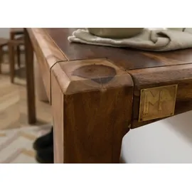MASSIVMOEBEL24.DE Ancona Konsolentisch 120x42x80 dunkelbraun